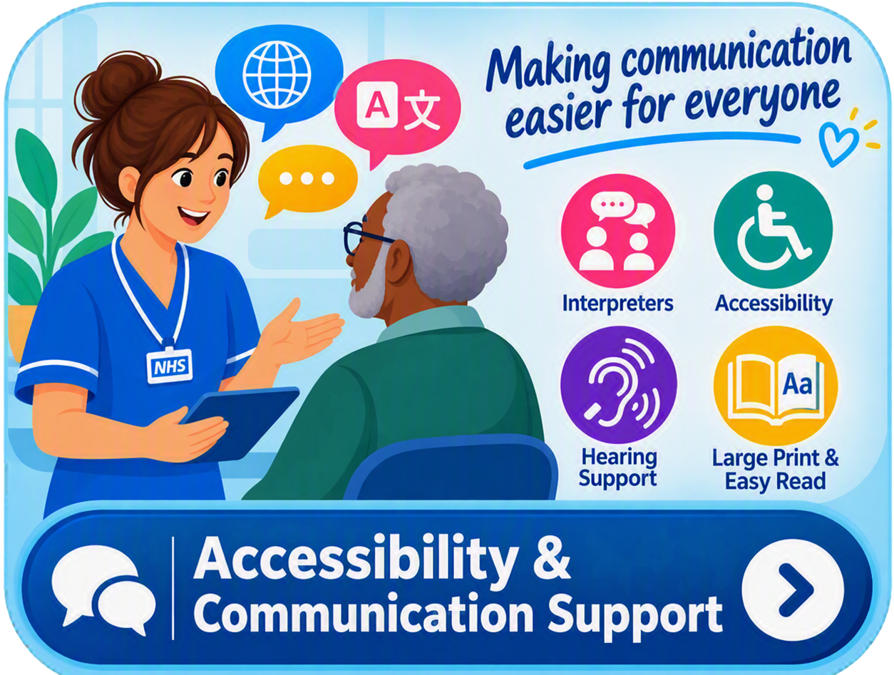Accessibility, Interpreter and communication support 